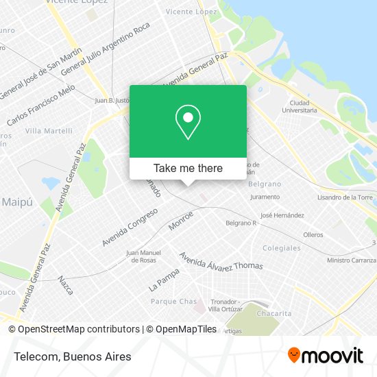 Mapa de Telecom