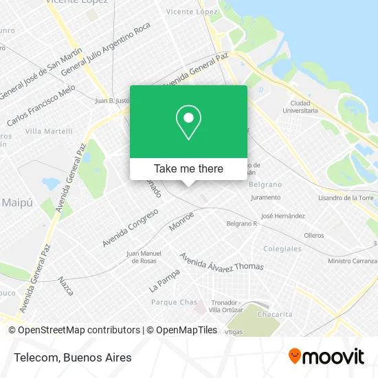 Telecom map