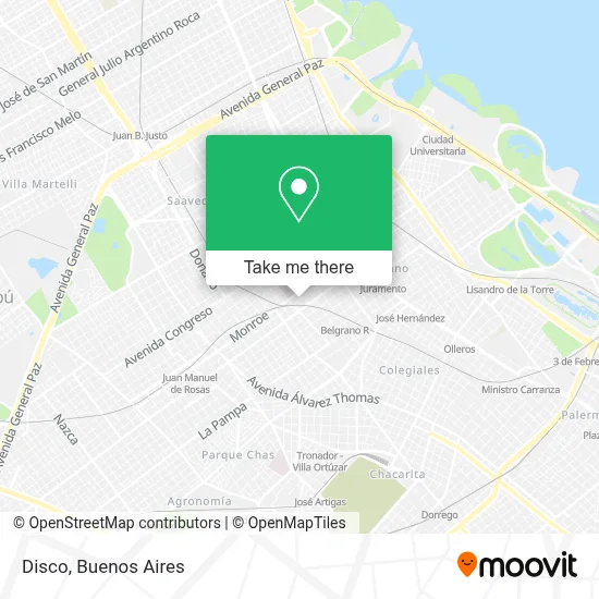 Disco map