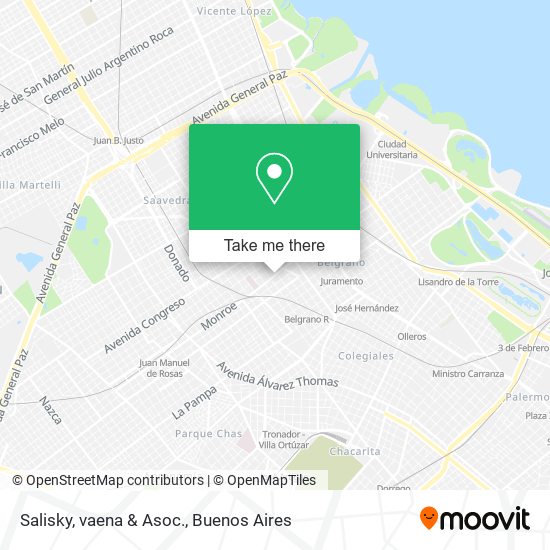 Mapa de Salisky, vaena & Asoc.