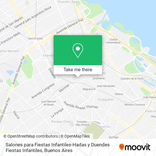 Mapa de Salones para Fiestas Infantiles-Hadas y Duendes Fiestas Infantiles