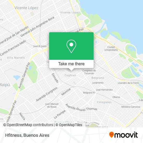 Hfitness map