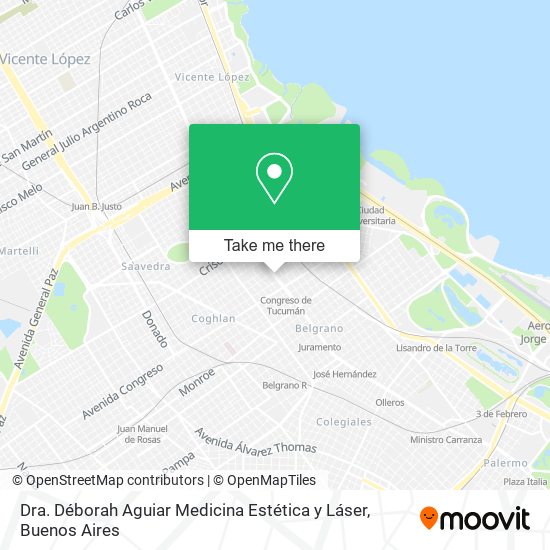 Dra. Déborah Aguiar Medicina Estética y Láser map