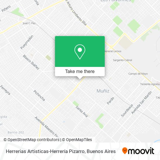 Mapa de Herrerias Artisticas-Herrería Pizarro