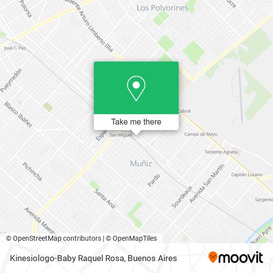 Mapa de Kinesiologo-Baby Raquel Rosa