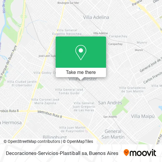 Mapa de Decoraciones-Servicios-Plastiball sa