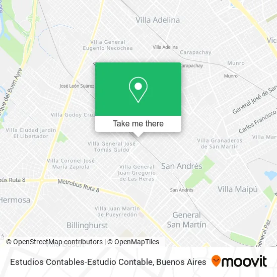 Estudios Contables-Estudio Contable map