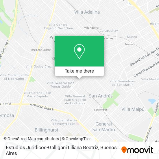 Mapa de Estudios Juridicos-Galligani Liliana Beatriz