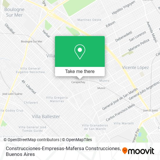 Mapa de Construcciones-Empresas-Mafersa Construcciones