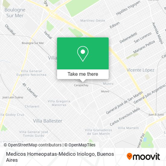 Mapa de Medicos Homeopatas-Médico Iriologo