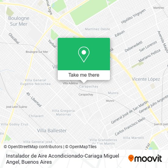 Instalador de Aire Acondicionado-Cariaga Miguel Angel map