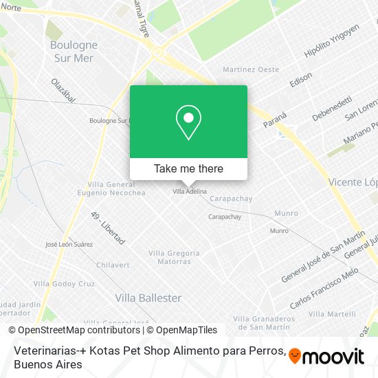 Veterinarias-+ Kotas Pet Shop Alimento para Perros map