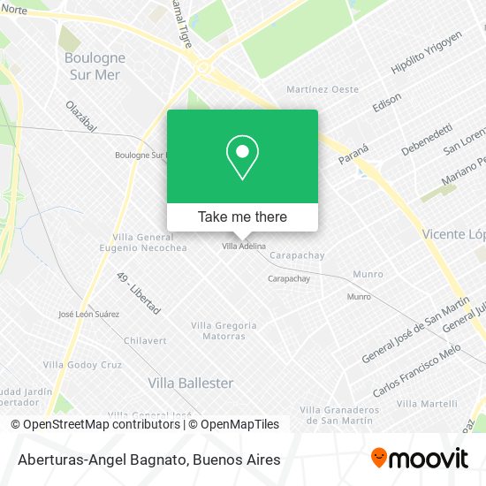 Aberturas-Angel Bagnato map