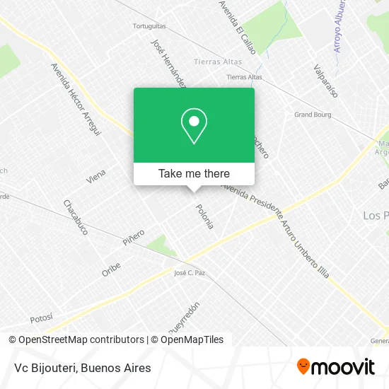Mapa de Vc Bijouteri