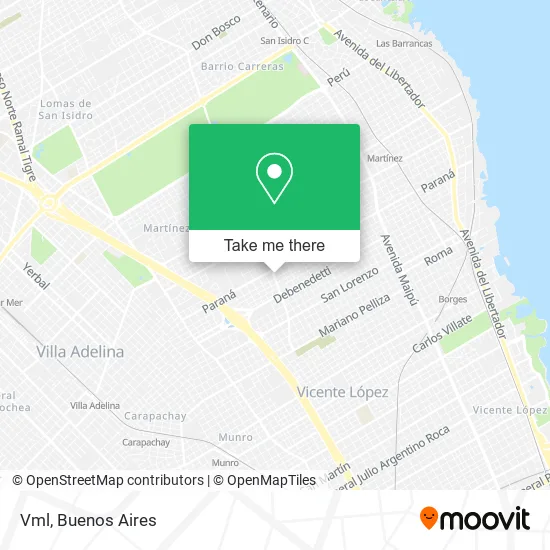 Mapa de Vml