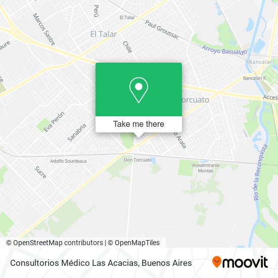 Consultorios Médico Las Acacias map