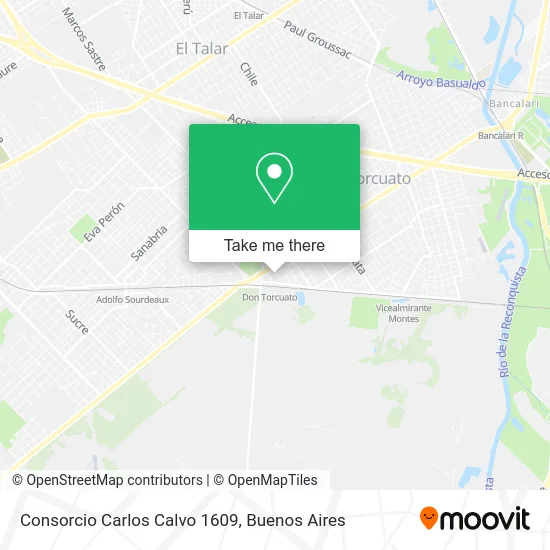 Consorcio Carlos Calvo 1609 map