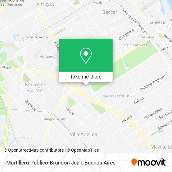 Martillero Público-Brandon Juan map
