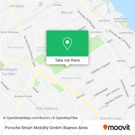 Porsche Smart Mobility GmbH map