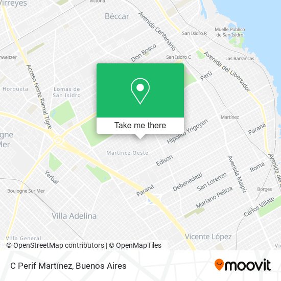 Mapa de C Perif Martínez