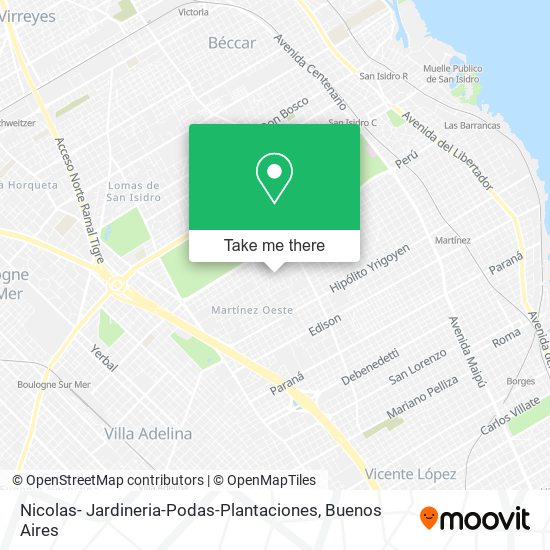 Nicolas- Jardineria-Podas-Plantaciones map