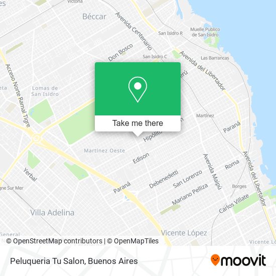 Peluqueria Tu Salon map