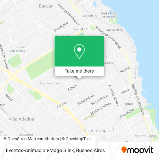 Eventos-Animación-Mago Blink map