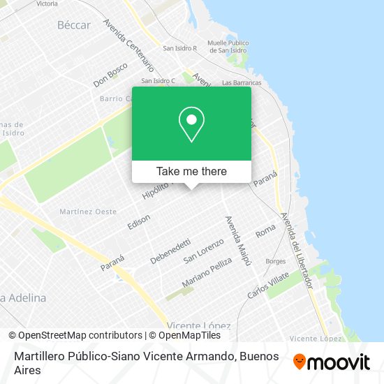 Martillero Público-Siano Vicente Armando map