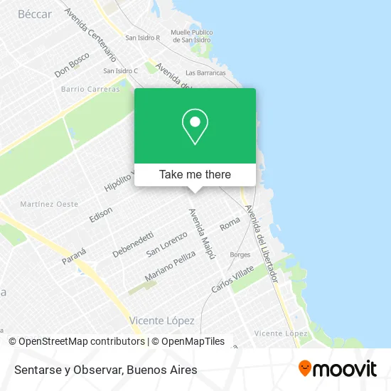 Sentarse y Observar map