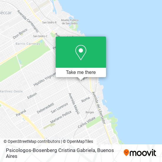 Psicologos-Bosenberg Cristina Gabriela map