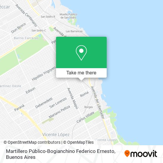 Martillero Público-Bogianchino Federico Ernesto map