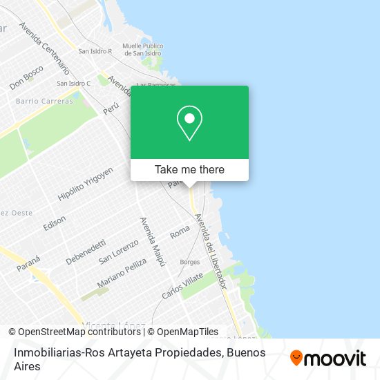 Inmobiliarias-Ros Artayeta Propiedades map