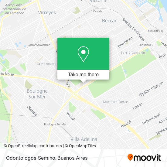 Odontologos-Semino map