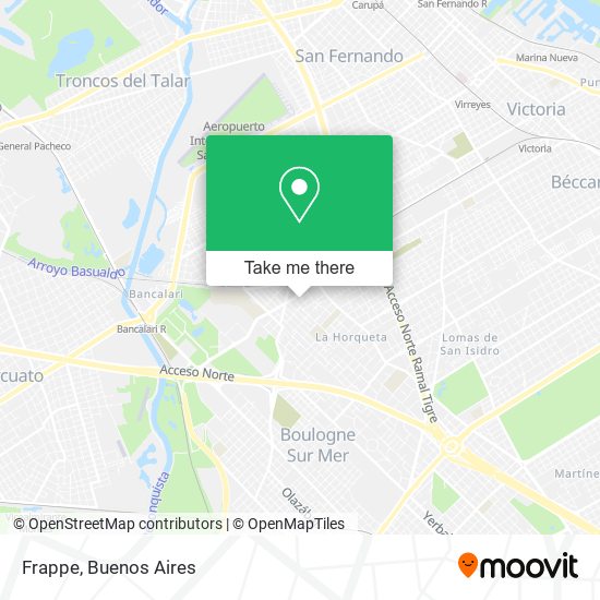 Mapa de Frappe