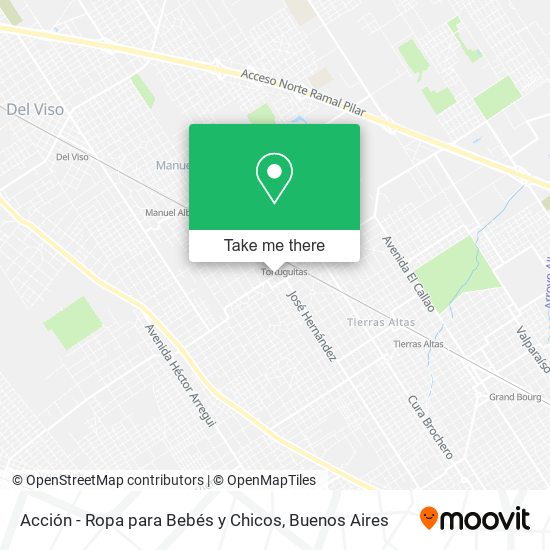 Acción - Ropa para Bebés y Chicos map