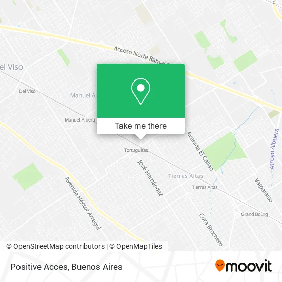 Mapa de Positive Acces