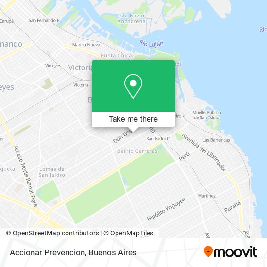 Accionar Prevención map