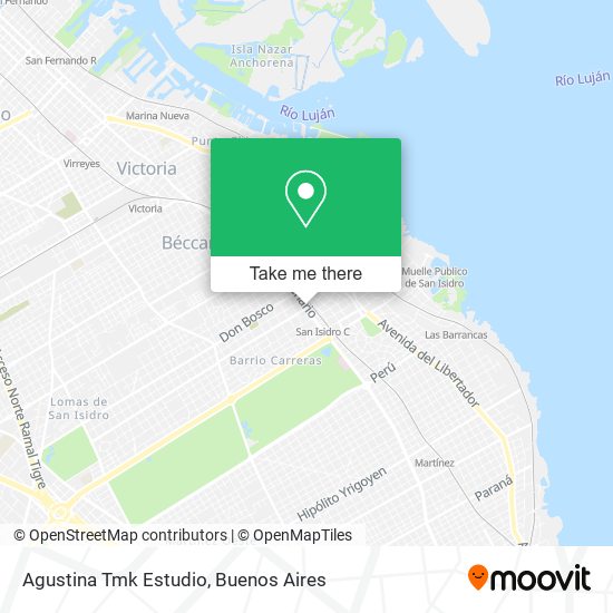 Agustina Tmk Estudio map
