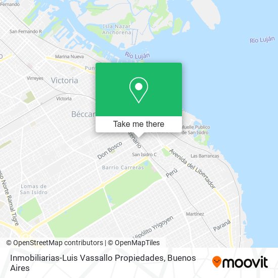 Inmobiliarias-Luis Vassallo Propiedades map