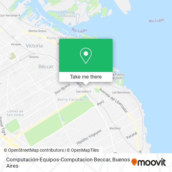 Mapa de Computación-Equipos-Computacion Beccar