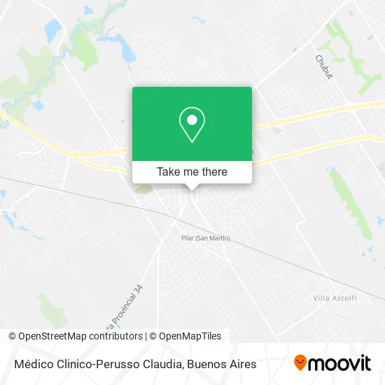 Médico Clinico-Perusso Claudia map