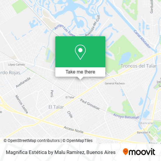 Magnifica Estética by Malu Ramírez map