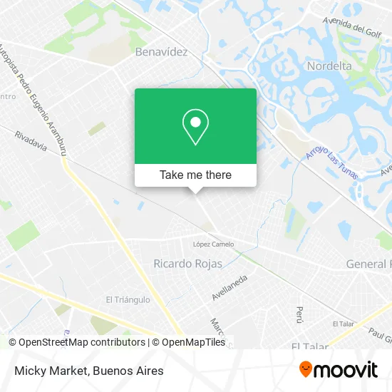 Micky Market map