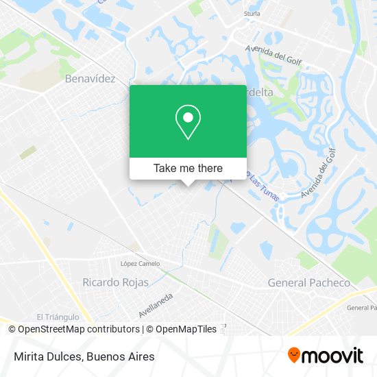 Mapa de Mirita Dulces