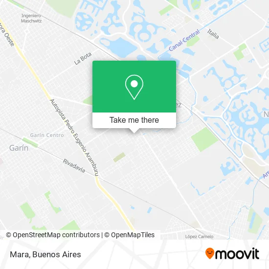 Mara map