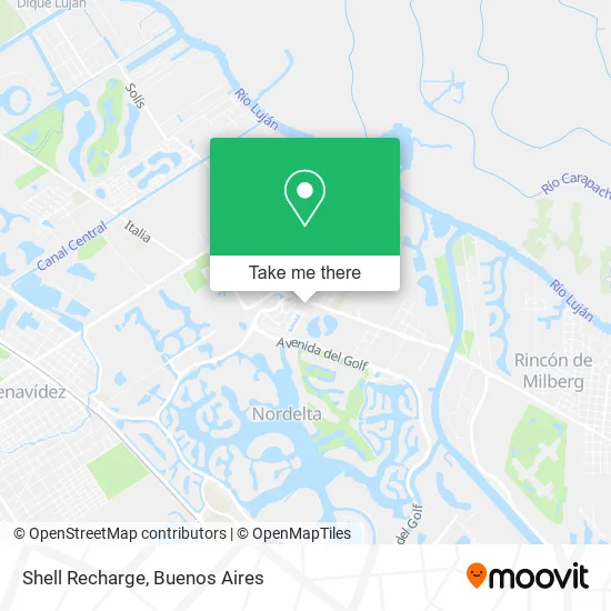 Shell Recharge map