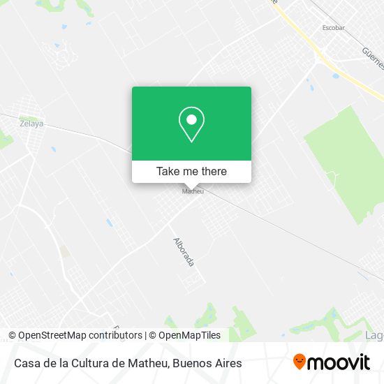Casa de la Cultura de Matheu map