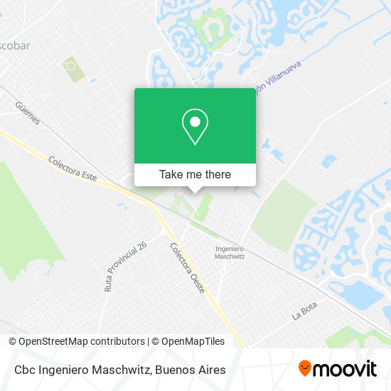 Cbc Ingeniero Maschwitz map