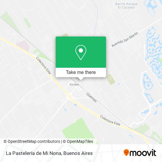 La Pastelería de Mi Nona map
