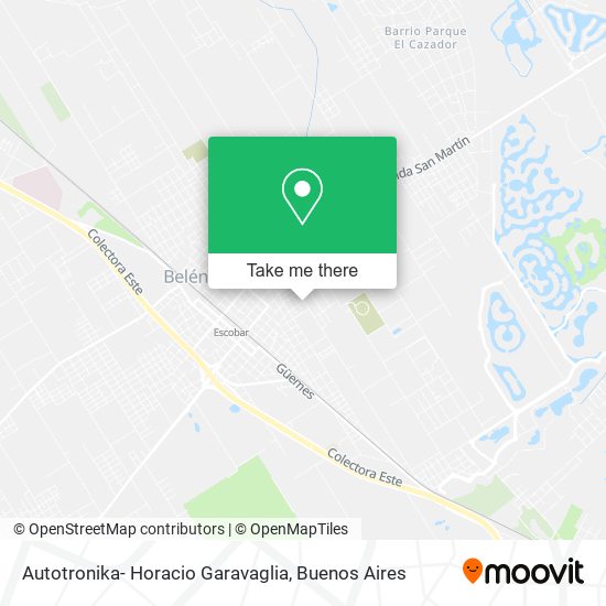 Autotronika- Horacio Garavaglia map